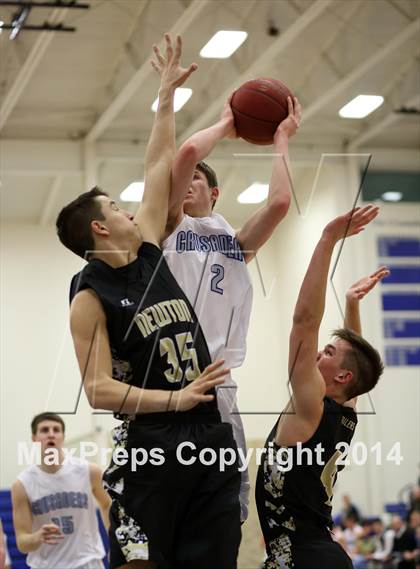 Thumbnail 3 in Newton vs. Kapaun Mt. Carmel (KSHSAA 5A Playoff) photogallery.