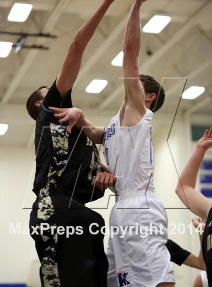 Thumbnail 1 in Newton vs. Kapaun Mt. Carmel (KSHSAA 5A Playoff) photogallery.