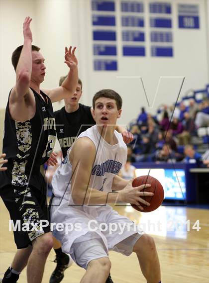 Thumbnail 2 in Newton vs. Kapaun Mt. Carmel (KSHSAA 5A Playoff) photogallery.