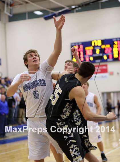 Thumbnail 1 in Newton vs. Kapaun Mt. Carmel (KSHSAA 5A Playoff) photogallery.