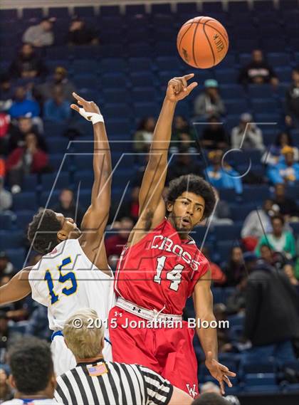 Thumbnail 3 in Wilbur Cross vs Harding (MLK Classic) photogallery.