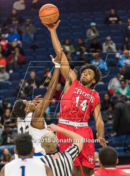 Thumbnail 2 in Wilbur Cross vs Harding (MLK Classic) photogallery.