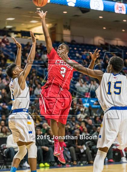 Thumbnail 3 in Wilbur Cross vs Harding (MLK Classic) photogallery.