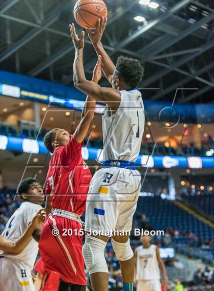 Thumbnail 3 in Wilbur Cross vs Harding (MLK Classic) photogallery.