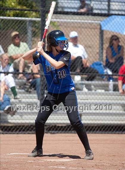 Thumbnail 1 in Capital Christian vs. Waterford (CIF SJS D6 Final) photogallery.