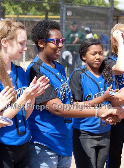 Thumbnail 1 in Capital Christian vs. Waterford (CIF SJS D6 Final) photogallery.