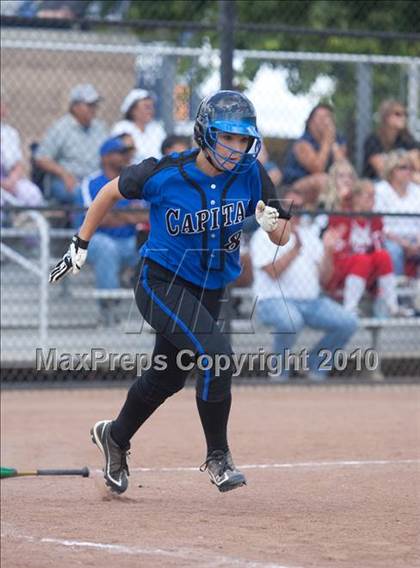 Thumbnail 3 in Capital Christian vs. Waterford (CIF SJS D6 Final) photogallery.