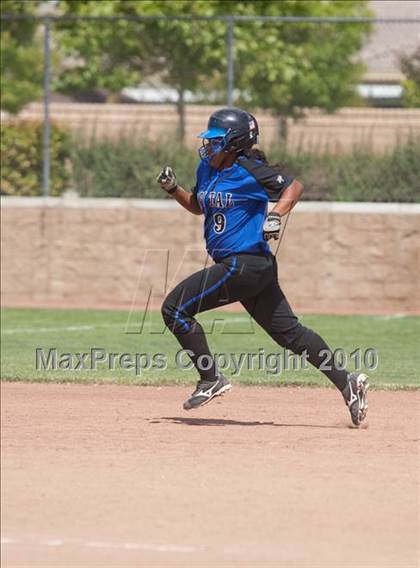 Thumbnail 2 in Capital Christian vs. Waterford (CIF SJS D6 Final) photogallery.
