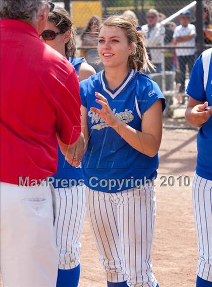 Thumbnail 3 in Capital Christian vs. Waterford (CIF SJS D6 Final) photogallery.