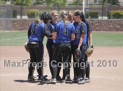 Thumbnail 3 in Capital Christian vs. Waterford (CIF SJS D6 Final) photogallery.