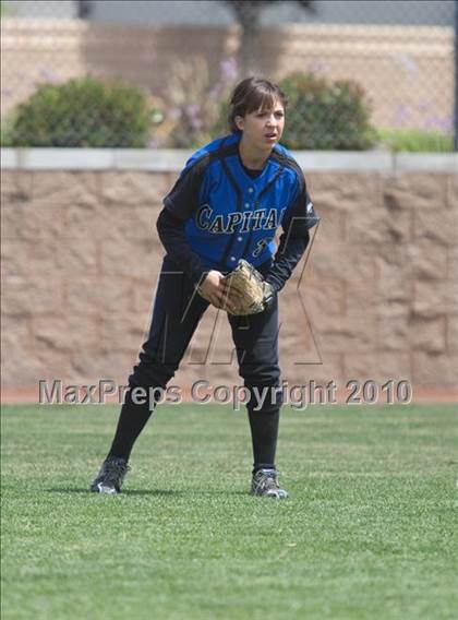 Thumbnail 2 in Capital Christian vs. Waterford (CIF SJS D6 Final) photogallery.