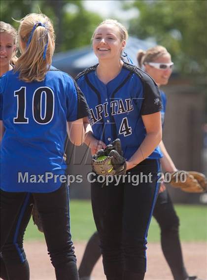 Thumbnail 1 in Capital Christian vs. Waterford (CIF SJS D6 Final) photogallery.