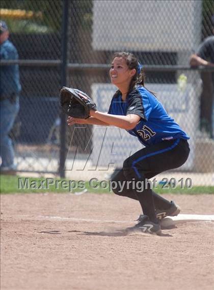 Thumbnail 1 in Capital Christian vs. Waterford (CIF SJS D6 Final) photogallery.
