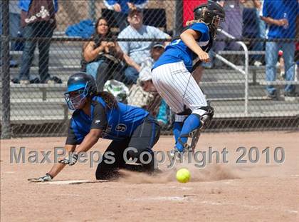 Thumbnail 2 in Capital Christian vs. Waterford (CIF SJS D6 Final) photogallery.