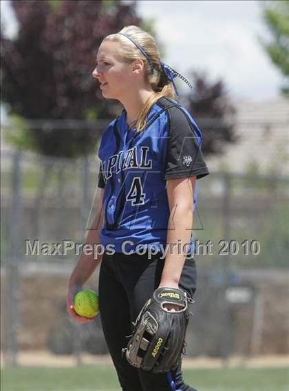 Thumbnail 2 in Capital Christian vs. Waterford (CIF SJS D6 Final) photogallery.