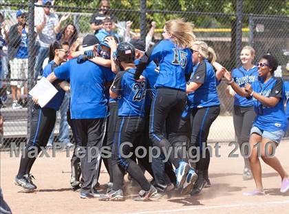Thumbnail 3 in Capital Christian vs. Waterford (CIF SJS D6 Final) photogallery.