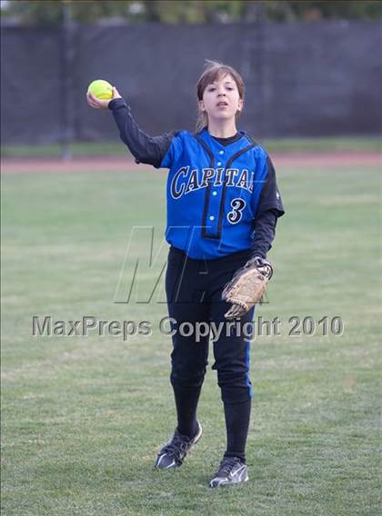 Thumbnail 1 in Capital Christian vs. Waterford (CIF SJS D6 Final) photogallery.