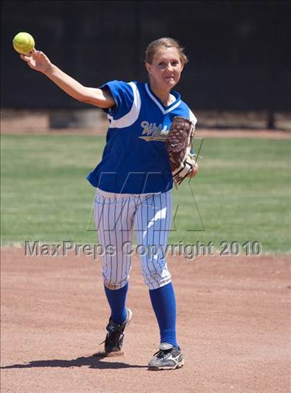 Thumbnail 2 in Capital Christian vs. Waterford (CIF SJS D6 Final) photogallery.
