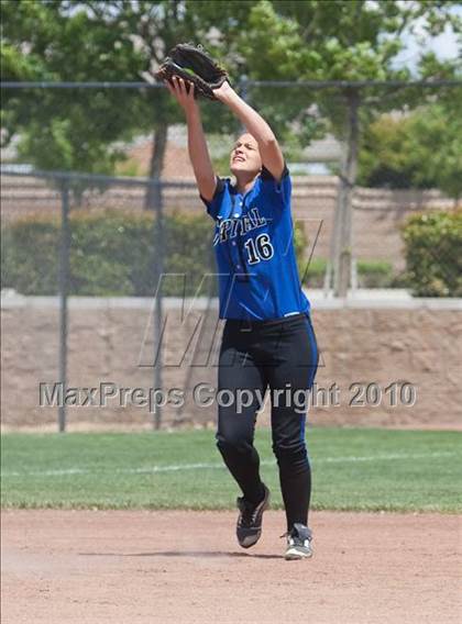 Thumbnail 3 in Capital Christian vs. Waterford (CIF SJS D6 Final) photogallery.