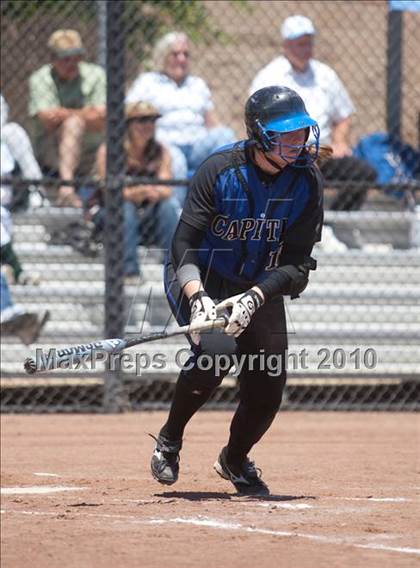 Thumbnail 2 in Capital Christian vs. Waterford (CIF SJS D6 Final) photogallery.