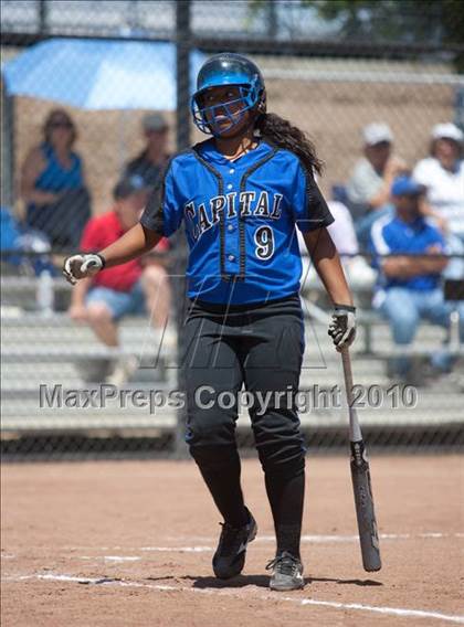 Thumbnail 3 in Capital Christian vs. Waterford (CIF SJS D6 Final) photogallery.