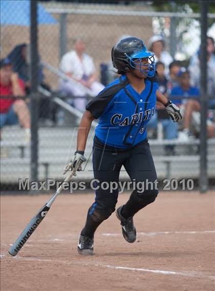 Thumbnail 2 in Capital Christian vs. Waterford (CIF SJS D6 Final) photogallery.