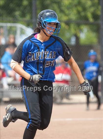 Thumbnail 1 in Capital Christian vs. Waterford (CIF SJS D6 Final) photogallery.
