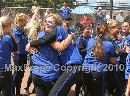 Thumbnail 3 in Capital Christian vs. Waterford (CIF SJS D6 Final) photogallery.