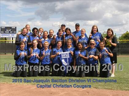 Thumbnail 3 in Capital Christian vs. Waterford (CIF SJS D6 Final) photogallery.