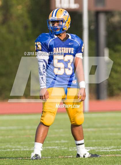 Thumbnail 3 in Del Oro vs. Oak Grove (Honor Bowl-NorCal) photogallery.