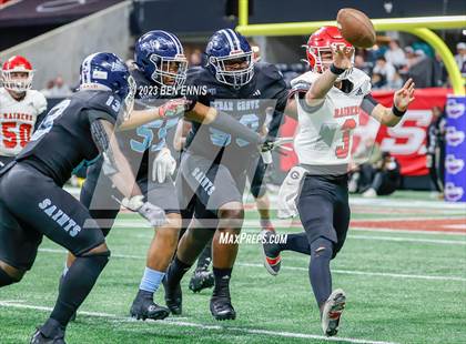 Thumbnail 2 in Savannah Christian vs. Cedar Grove (GHSA 3A Champhionship) photogallery.