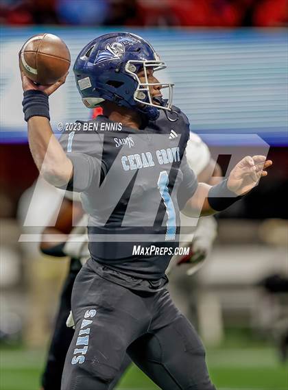 Thumbnail 1 in Savannah Christian vs. Cedar Grove (GHSA 3A Champhionship) photogallery.