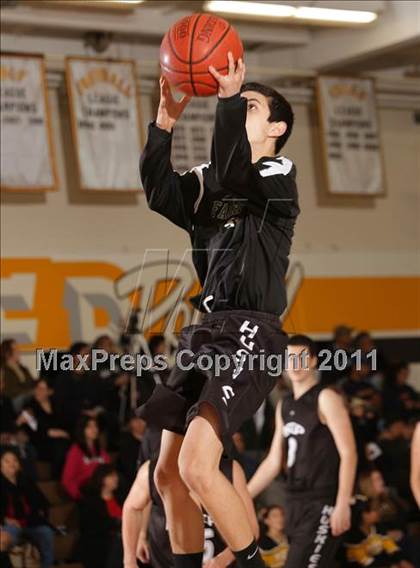 Thumbnail 2 in Fairmont Prep @ Bosco Tech (CIF SS Playoffs) photogallery.