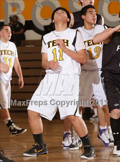Thumbnail 2 in Fairmont Prep @ Bosco Tech (CIF SS Playoffs) photogallery.