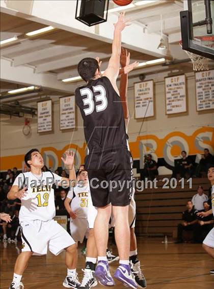 Thumbnail 1 in Fairmont Prep @ Bosco Tech (CIF SS Playoffs) photogallery.