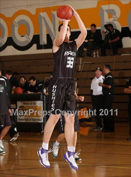 Thumbnail 3 in Fairmont Prep @ Bosco Tech (CIF SS Playoffs) photogallery.