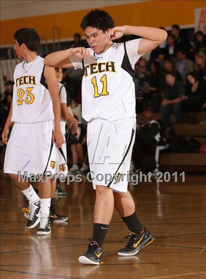 Thumbnail 3 in Fairmont Prep @ Bosco Tech (CIF SS Playoffs) photogallery.