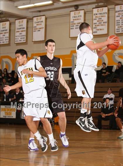 Thumbnail 3 in Fairmont Prep @ Bosco Tech (CIF SS Playoffs) photogallery.