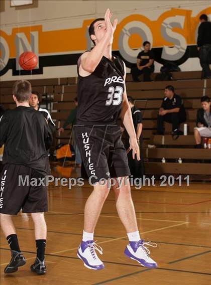 Thumbnail 1 in Fairmont Prep @ Bosco Tech (CIF SS Playoffs) photogallery.