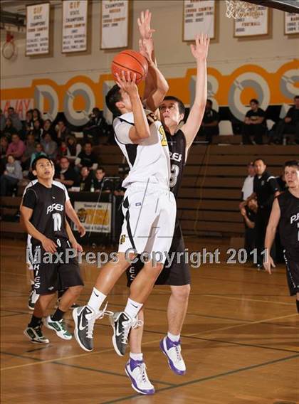 Thumbnail 2 in Fairmont Prep @ Bosco Tech (CIF SS Playoffs) photogallery.