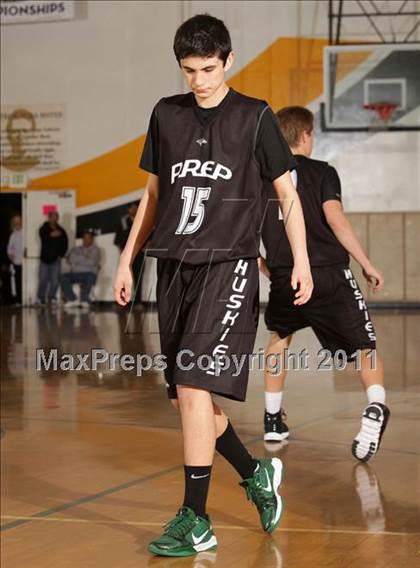 Thumbnail 3 in Fairmont Prep @ Bosco Tech (CIF SS Playoffs) photogallery.