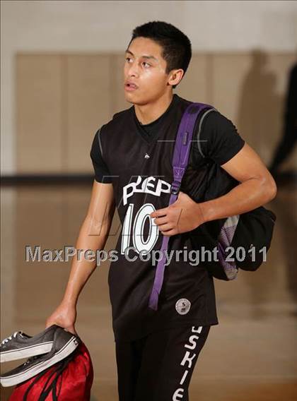 Thumbnail 3 in Fairmont Prep @ Bosco Tech (CIF SS Playoffs) photogallery.