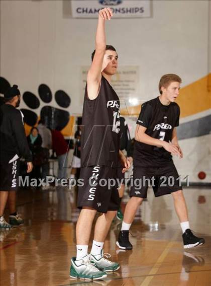 Thumbnail 1 in Fairmont Prep @ Bosco Tech (CIF SS Playoffs) photogallery.