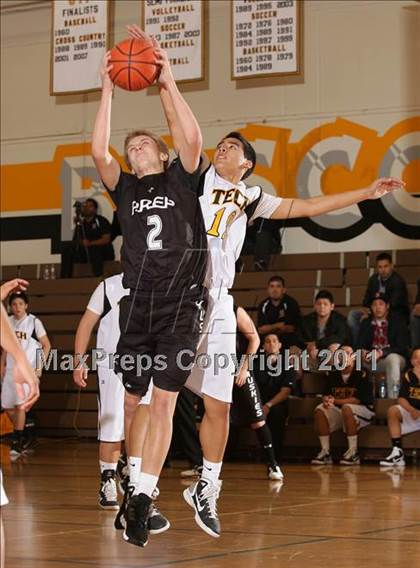 Thumbnail 1 in Fairmont Prep @ Bosco Tech (CIF SS Playoffs) photogallery.