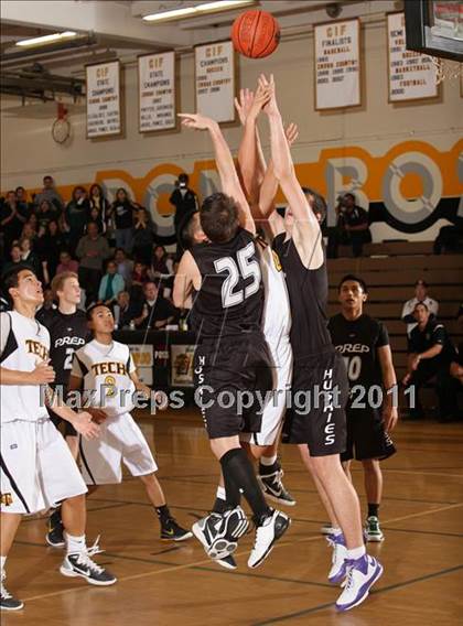 Thumbnail 2 in Fairmont Prep @ Bosco Tech (CIF SS Playoffs) photogallery.