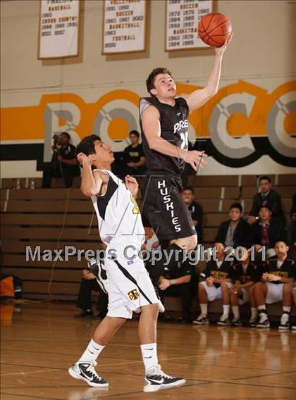 Thumbnail 3 in Fairmont Prep @ Bosco Tech (CIF SS Playoffs) photogallery.