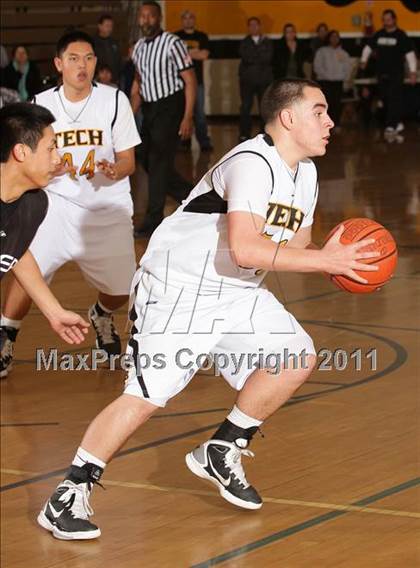 Thumbnail 3 in Fairmont Prep @ Bosco Tech (CIF SS Playoffs) photogallery.