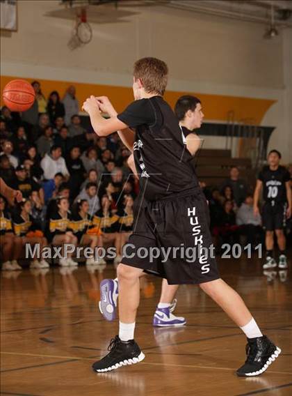 Thumbnail 2 in Fairmont Prep @ Bosco Tech (CIF SS Playoffs) photogallery.