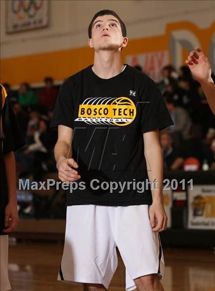 Thumbnail 2 in Fairmont Prep @ Bosco Tech (CIF SS Playoffs) photogallery.