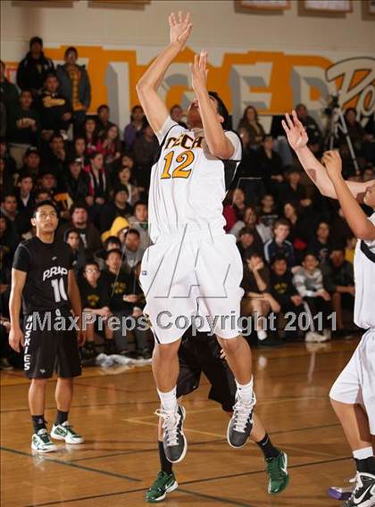 Thumbnail 2 in Fairmont Prep @ Bosco Tech (CIF SS Playoffs) photogallery.